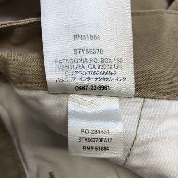 Patagonia Granite Park Pants Men's 30x25 Cargo Outdoor Gorpcore Khaki - Picture 8 of 9